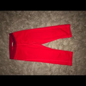 Nike Dri Fit stretch neon workout pants size XS